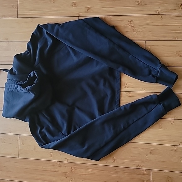 Gymshark cropped hoodie fleece lining SZ M - Picture 6 of 14